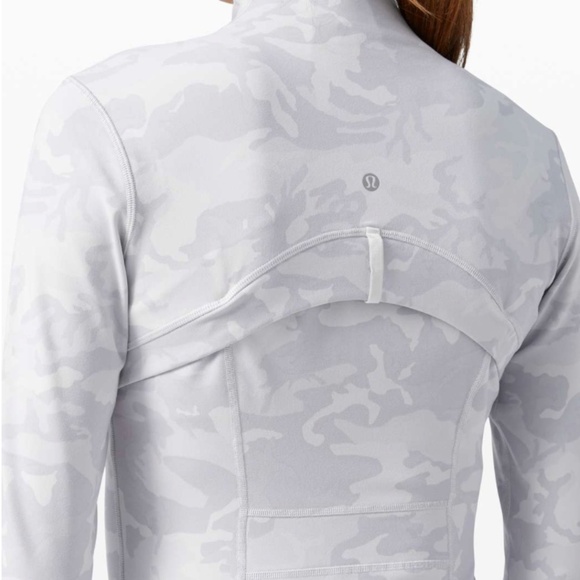 Lululemon Define Jacket Incognito Camo Alpine White Multi Size 8 - Picture 6 of 14
